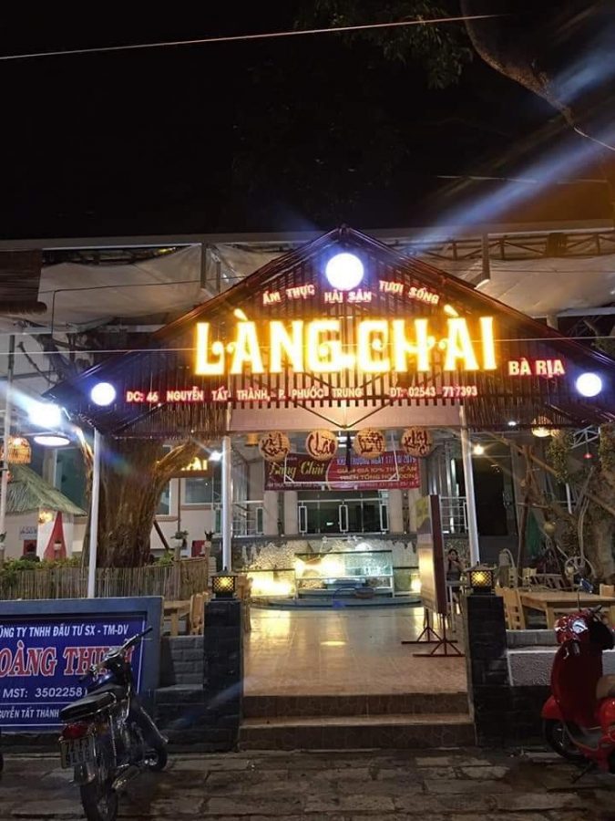 Quán ẩm thực hải sản tươi sống làng chài bà rịa 